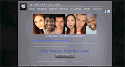 Desktop Screenshot of 48hrheadshots.com